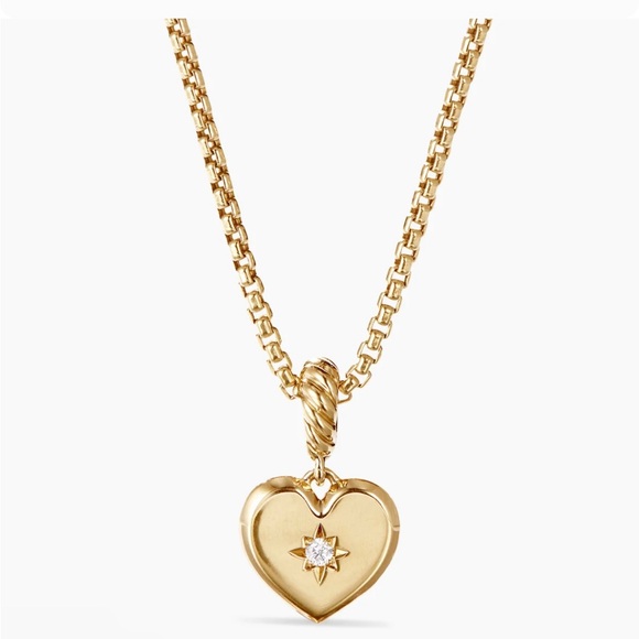 David Yurman Compass Heart Amulet - Picture 5 of 13
